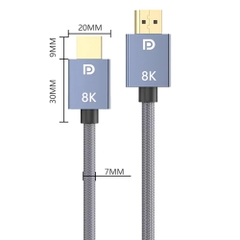 Cáp DisplayPort 1.4 VegGieg 8K@240Hz V-Z620 (dài 1,5 - 5m)
