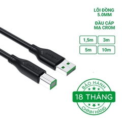 Cáp máy in USB 2.0 VegGieg V-U205 (1,5 - 10m)