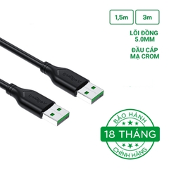 Cáp USB 2.0 - 2 Đầu Dương VegGieg V-U109 (1,5 -3m)