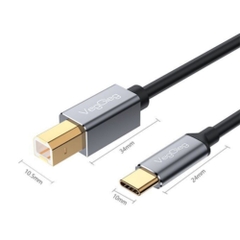 Cáp máy in Type-C VegGieg V-U404 dài 1,5m