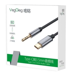 Cáp chuyển đổi VegGieg Type C sang Audio DC 3.5mm V-A600