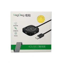 HUB USB VegGieg USB 2.0 ra 4 Cổng USB 2.0 V-U2406