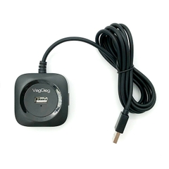 HUB USB VegGieg USB 2.0 ra 4 Cổng USB 2.0 V-U2406