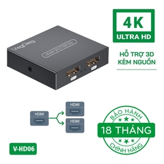 Bộ Chia HDMI 1 Ra 2 VegGieg V-HD06