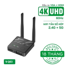 Bộ Thu Tín Hiệu HDMI-VGA Không Dây VegGieg V-Q03