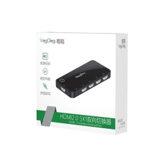 Bộ gộp HDMI 5 thiết bị vào 1 VegGieg V-HD05