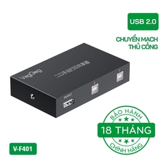 Bộ Chia Máy in VegGieg 1 ra 2 Bấm Công Tắc  V-F401