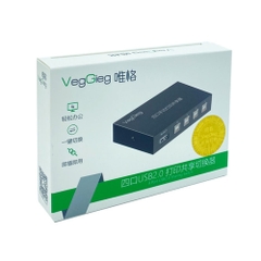 Bộ Chia Máy in VegGieg 1 ra 4 Bấm Công Tắc  V-F402