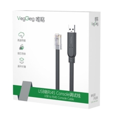 Cáp Điều Khiển USB sang RJ45 VegGieg V-U403