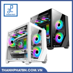 VỎ CASE CENTAUR TITAN (MATX/ MÀU TRẮNG/ĐEN)