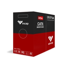 Cáp mạng WINCAP CAT6E UTP LÕI ĐỒNG 23AWG
