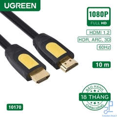 Cáp HDMI 1.2 dài 10m FullHD 60Hz Ugreen 10170