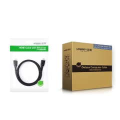 Cáp HDMI 2.0 Bọc dù 4K60Hz dài 1m Ugreen 40408