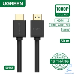 Cáp HDMI 1.2 dài 50m 1080P 60Hz Ugreen 50765