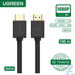 Cáp HDMI 1.2 dài 100m 1080P 60Hz Ugreen 50410