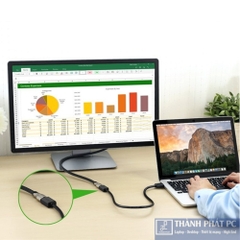 Cáp HDMI nối dài 0,5m hỗ trợ 4K Ugreen 10140