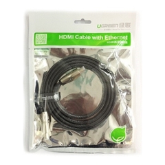 Cáp HDMI 2m dây dẹt bọc lưới 4K Ugreen 10252