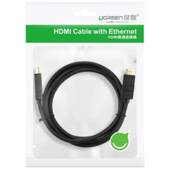 Cáp HDMI 2m đầu xoay 180 độ 4K Ugreen 10126