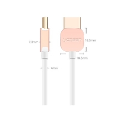 Cáp HDMI 2.0 nhỏ gọn dài 1.5M Ugreen 10475
