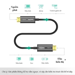 Cáp HDMI 2.0 sợi quang dài 5m 4K60Hz Ugreen 50716