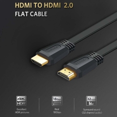 Cáp HDMI 2.0 dẹt dài 5m 4K@60Hz Ugreen 50821