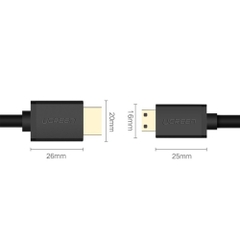 Cáp Chuyển đổi Mini HDMI sang HDMI 2.0 dài 1,5m 4K@60hz Ugreen 11167