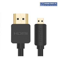 Cáp chuyển đổi Micro HDMI to HDMI dài 1,5m 4K60Hz Ugreen 30102