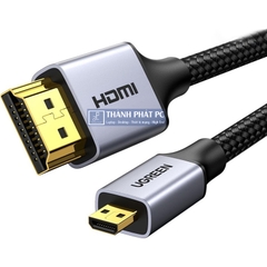 Cáp chuyển đổi Micro HDMI to HDMI dài 1m  4K60Hz Ugreen 10550