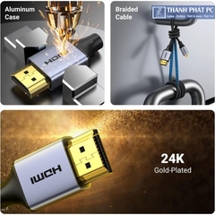 Cáp chuyển đổi Micro HDMI to HDMI dài 1m  4K60Hz Ugreen 10550