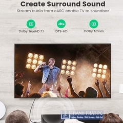 Cáp HDMI 2.1 dài 3m Ultra HD 8K@60Hz Ugreen 80404