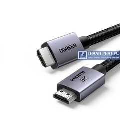 Cáp HDMI 2.1 Cao cấp dài 3m 8K@60Hz 48Gbps Ugreen 25911