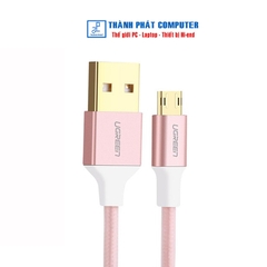 Cáp sạc Micro USB cắm 2 chiều dài 0,5m Ugreen 30854