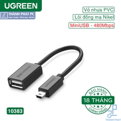 Cáp OTG Mini USB 2.0 Ugreen 10383