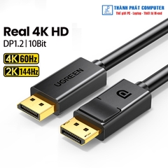 Cáp Displayport chuẩn 1.2 dài 3m 4K60Hz Ugreen 10212