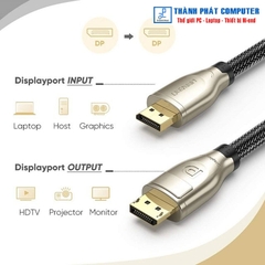 Cáp Displayport 1.4 dài 3m 8K60Hz Ugreen 60844