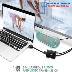 Cáp chuyển đổi HDMI sang VGA có âm thanh Ugreen 20694
