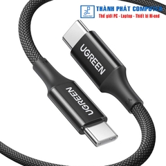 Cáp Type-C 100W Silicone bọc nylon dài 1m Ugreen 15275