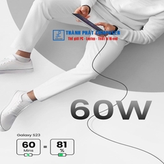 Cáp Type-C silicon mềm dài 2m Ugreen 15285