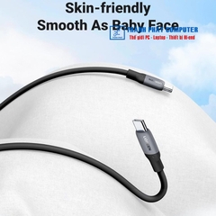 Cáp Type-C silicon mềm dài 2m Ugreen 15285