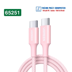 Cáp Type-C 100W dài 1m Ugreen (Nhiều màu)