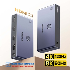 Bộ gộp HDMI 2.1 chuyển mạch 3 vào 1 8K60hz Ugreen 15604