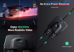 Bộ gộp tín hiệu HDMI 2.0 hai chiều 4K60Hz Ugreen 70607