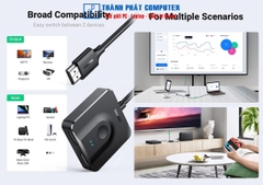Bộ gộp tín hiệu HDMI 2.0 hai chiều 4K60Hz Ugreen 70607