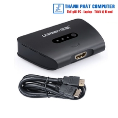 Bộ gộp HDMI 3 vào 1 ra hỗ trợ 3D Full HD Ugreen 40215