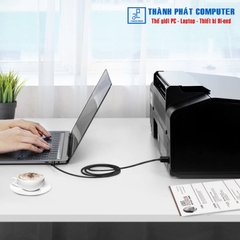 Cáp máy in USB 2.0 Type-C to Type-B dài 1m Ugreen 80811