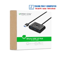 Hub USB 3.0 ra 4 cổng có nguồn dài 1m Ugreen 20291