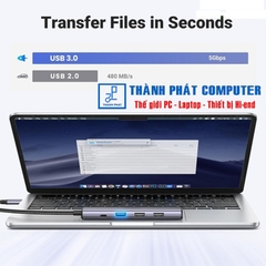 Hub USB Type-C 5 in 1 HDMI 4K@30Hz Ugreen 15495