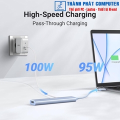 Hub USB Type-C Revodok 5 in 1 HDMI 4K@30Hz Ugreen 35581