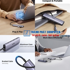 Hub Type-C ra 4 cổng USB-A & USB-C Ugreen 15395