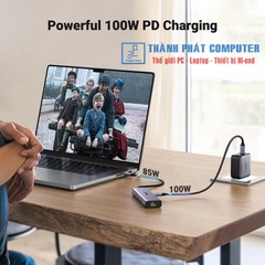 Hub Type-C 6 in 1 HDMI USB 3.0 Lan 1Gbps PD Ugreen 15598